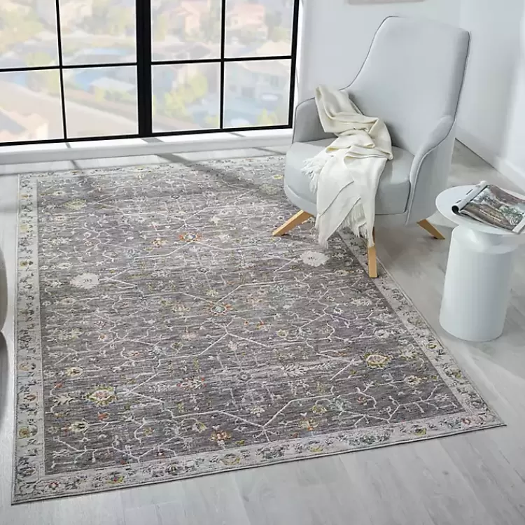 gray_ivory_area_rug_x_7.webp Gray Ivory Area Rug, 7x9>Kirklands Home Cheap