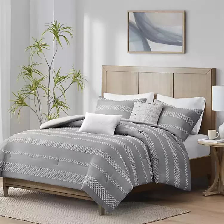 Jacquard 5-pc. California King Comforter Set>Kirklands Home Flash Sale