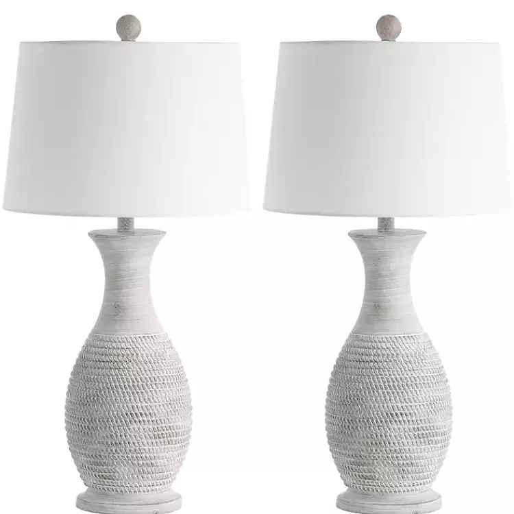 Gray Jug Base Table Lamps, Set of 2>Kirklands Home Discount