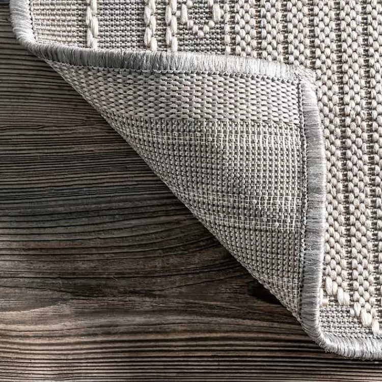 gray_lee_global_stripes_outdoor_area_rug_x_6.webp Gray Lee Global Stripes Outdoor Area Rug, 5x8>Kirklands Home Clearance