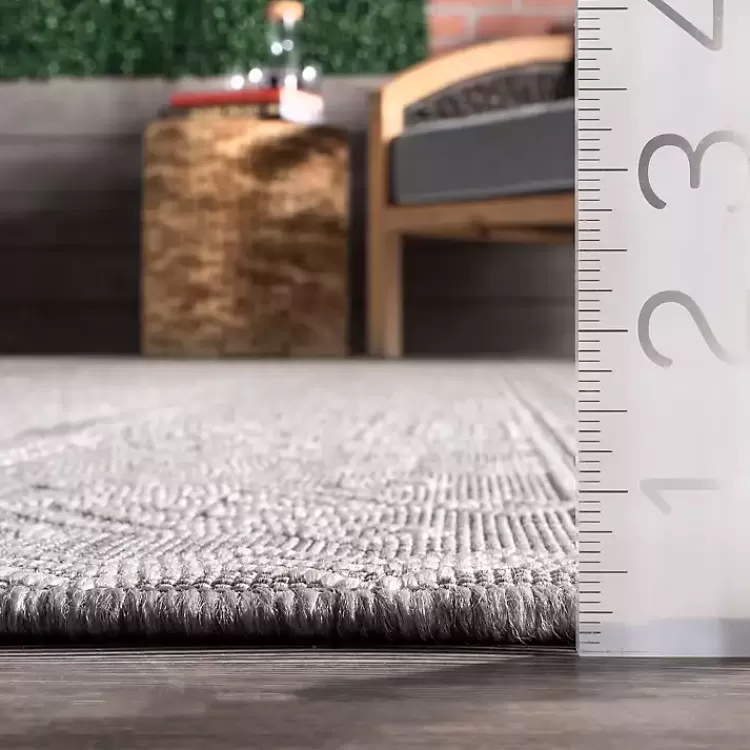 gray_lee_global_stripes_outdoor_area_rug_x_7.webp Gray Lee Global Stripes Outdoor Area Rug, 5x8>Kirklands Home Clearance