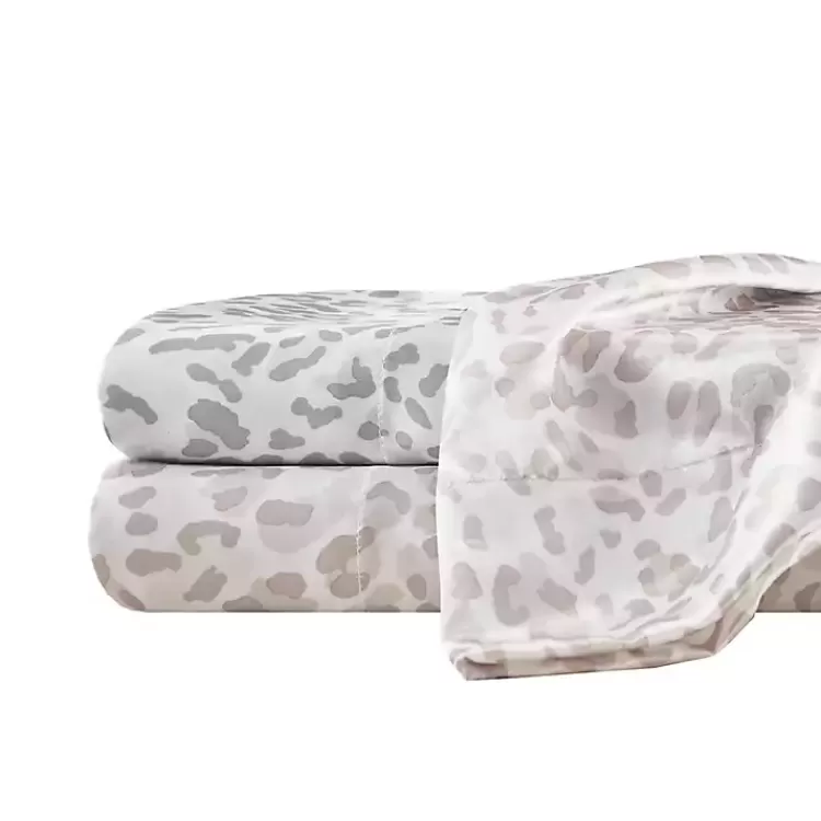 gray_leopard_print_satin_pc_queen_sheet_set_6.webp Gray Leopard Print Satin 4-pc. Queen Sheet Set>Kirklands Home Hot