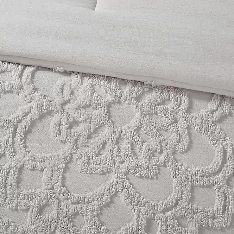 gray_medallion_fullqueen_pc_comforter_set_3.webp Medallion Full/Queen 3-pc. Comforter Set>Kirklands Home Store