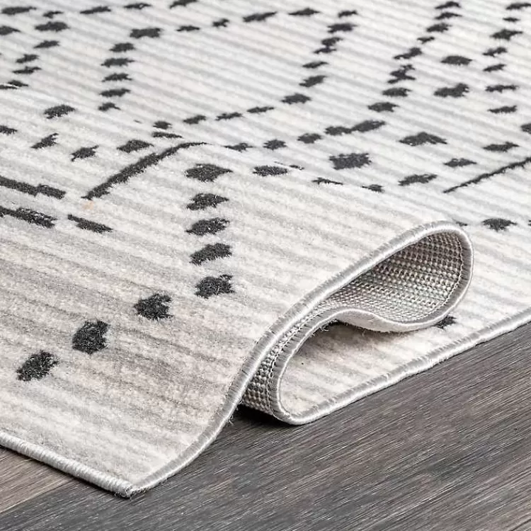 gray_millie_dotted_trellis_area_rug_x_4.webp Gray Millie Dotted Trellis Area Rug, 9x12>Kirklands Home Online