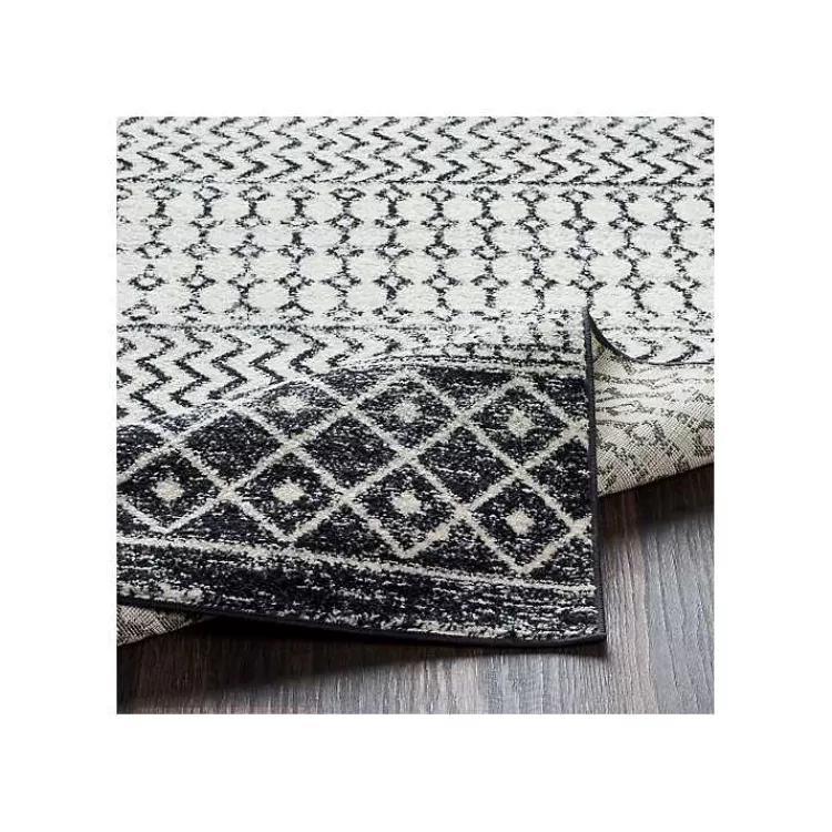 Gray Moroccan Pattern Square Area Rug, 6 ft.>Kirklands Home Discount