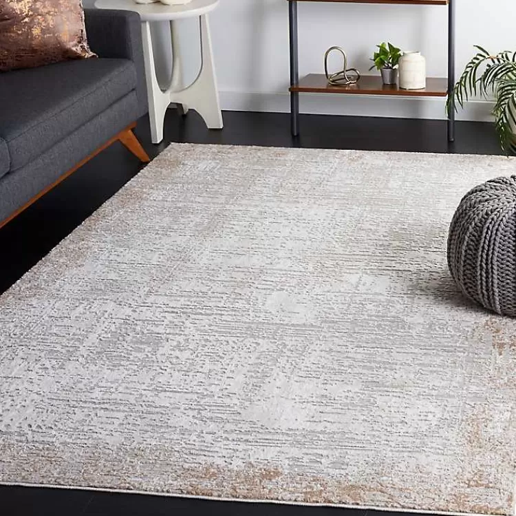 Gray Parker Textured Area Rug, 5x7>Kirklands Home Discount