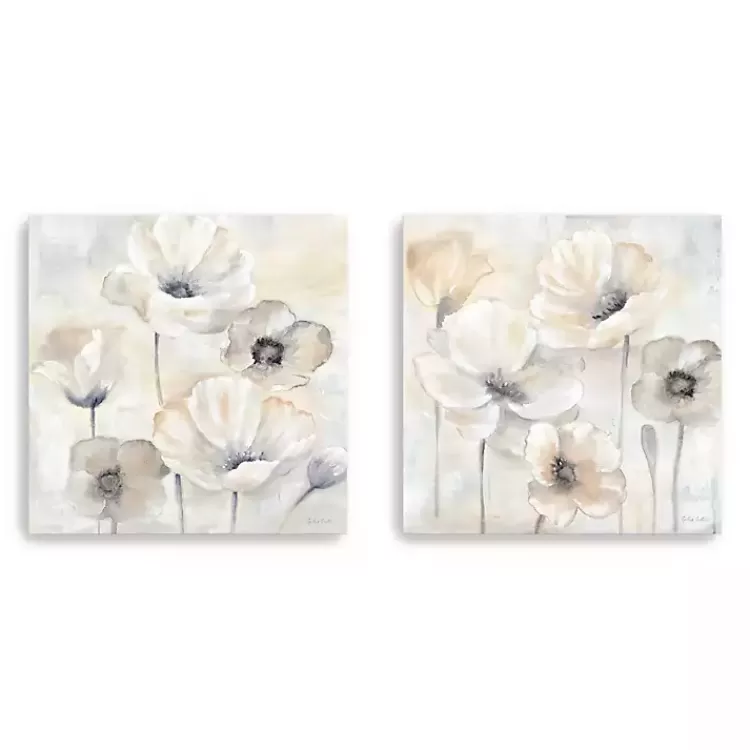Poppy Garden 2-pc. Canvas Art Set, 40x40 in.>Kirklands Home Sale