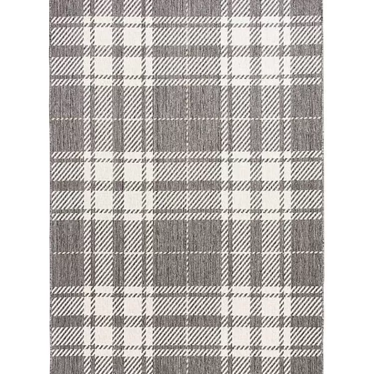 Priya Plaid Indoor/Outdoor Area Rug, 7x9>Kirklands Home Best