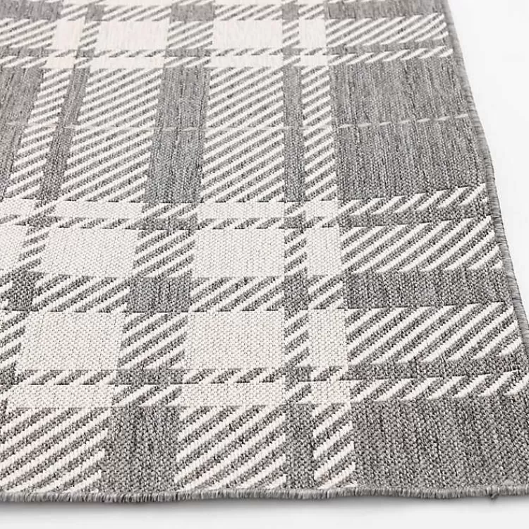 Priya Plaid Indoor/Outdoor Area Rug, 7x9>Kirklands Home Best