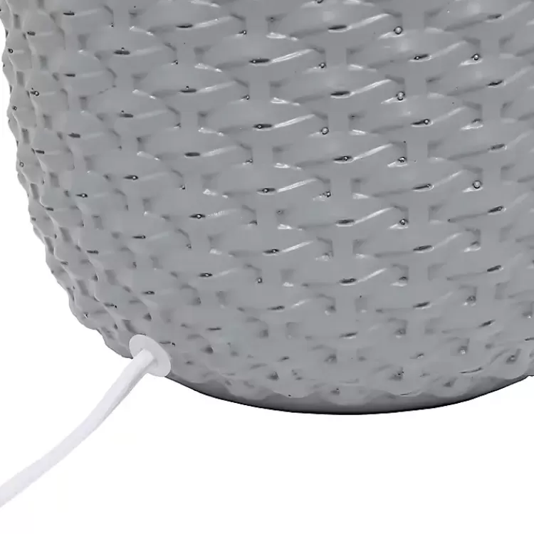 gray_purled_ceramic_table_lamp_10.webp Purled Ceramic Table Lamp>Kirklands Home New