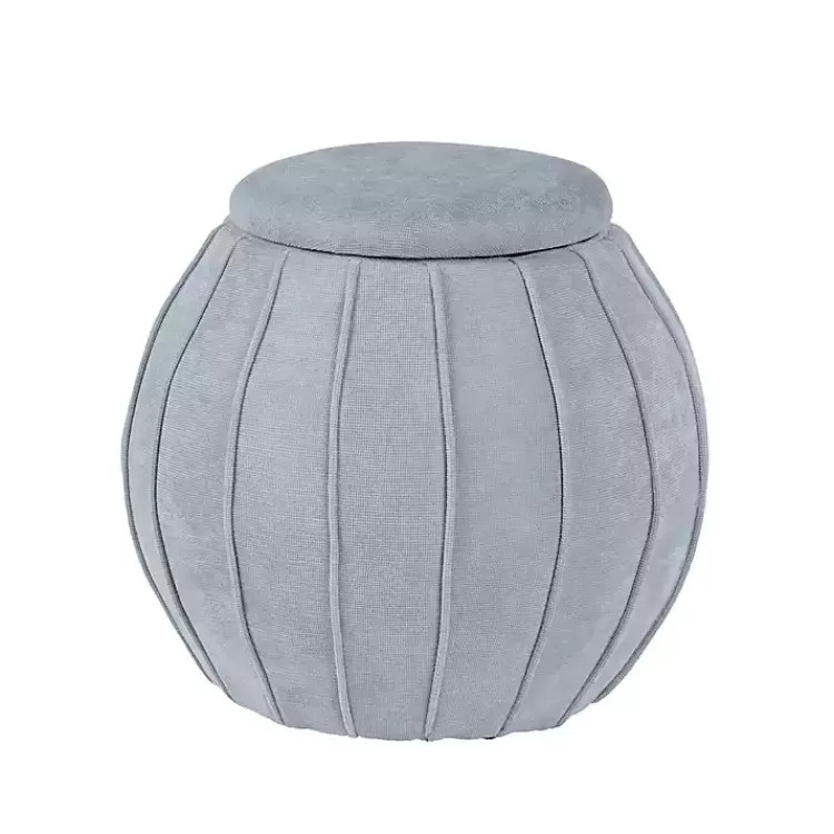 Rounded Oval Storage Ottoman>Kirklands Home New