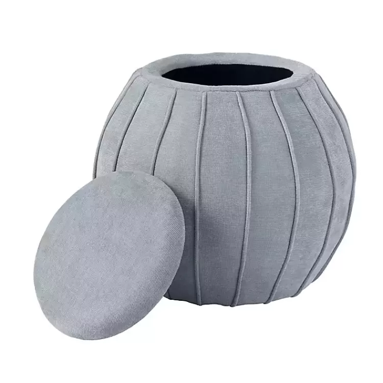 Rounded Oval Storage Ottoman>Kirklands Home New