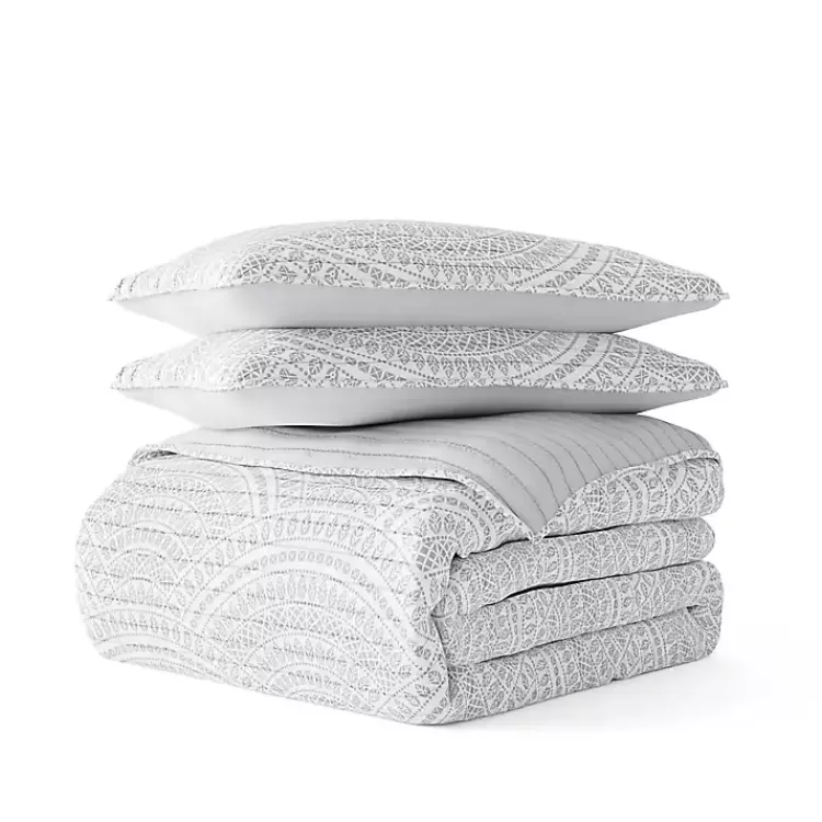 gray_scalloped_reversible_pc_queen_quilt_set_2.webp Gray Scalloped Reversible 3-pc. Queen Quilt Set>Kirklands Home Fashion
