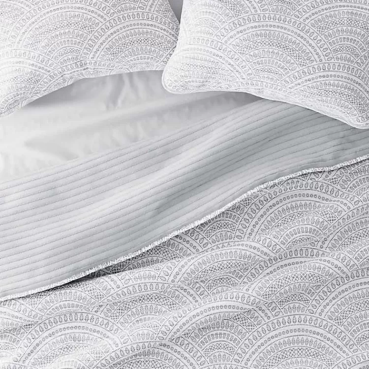 gray_scalloped_reversible_pc_twin_quilt_set_4.webp Gray Scalloped Reversible 2-pc. Twin Quilt Set>Kirklands Home Flash Sale