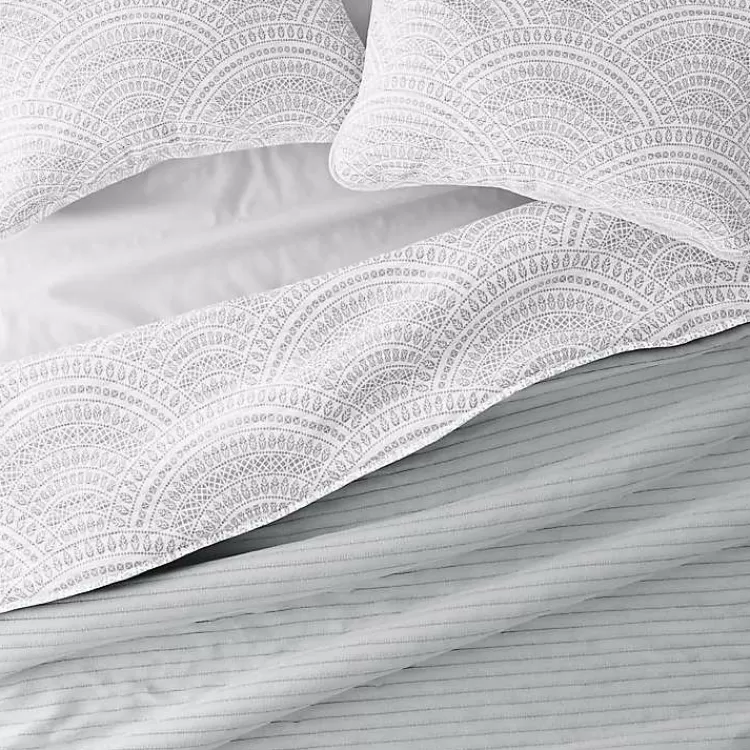 gray_scalloped_reversible_pc_twin_quilt_set_5.webp Gray Scalloped Reversible 2-pc. Twin Quilt Set>Kirklands Home Flash Sale
