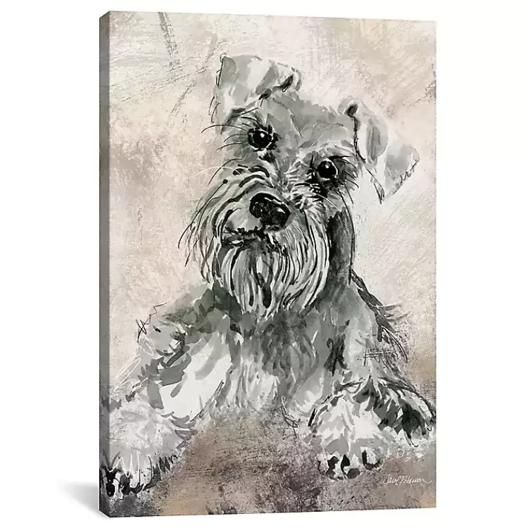 Schnauzer Canvas Art Print>Kirklands Home Cheap