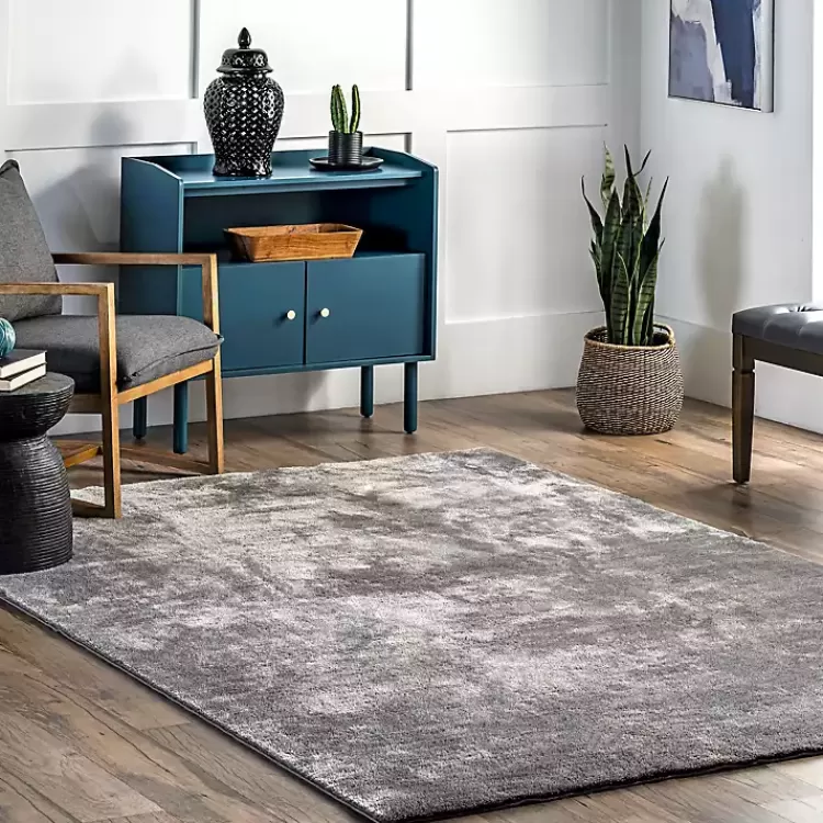 Shag Washable Area Rug, 5x8>Kirklands Home Outlet