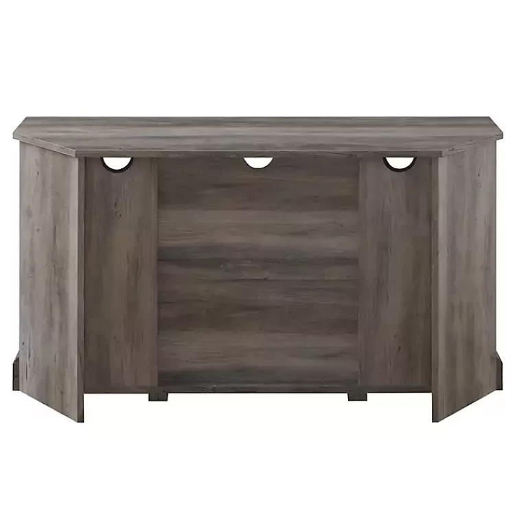 Sliding Barn Doors Corner TV Stand>Kirklands Home Best