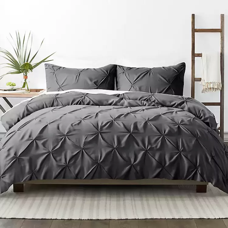 Soft Pinched 3-pc. Twin Duvet Cover Set>Kirklands Home Shop