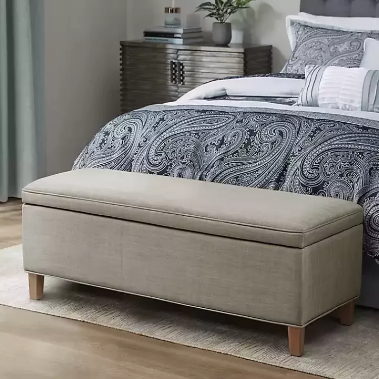 Soft-Close Storage Bench>Kirklands Home Outlet