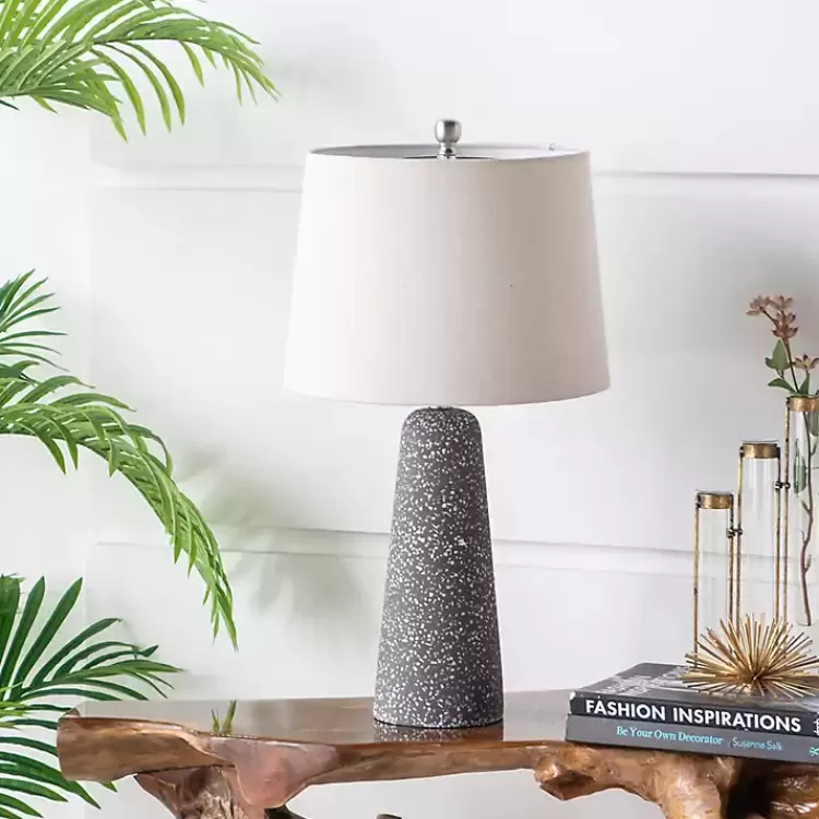gray_speckled_stone_table_lamp_7.webp Gray Speckled Stone Table Lamp>Kirklands Home Best