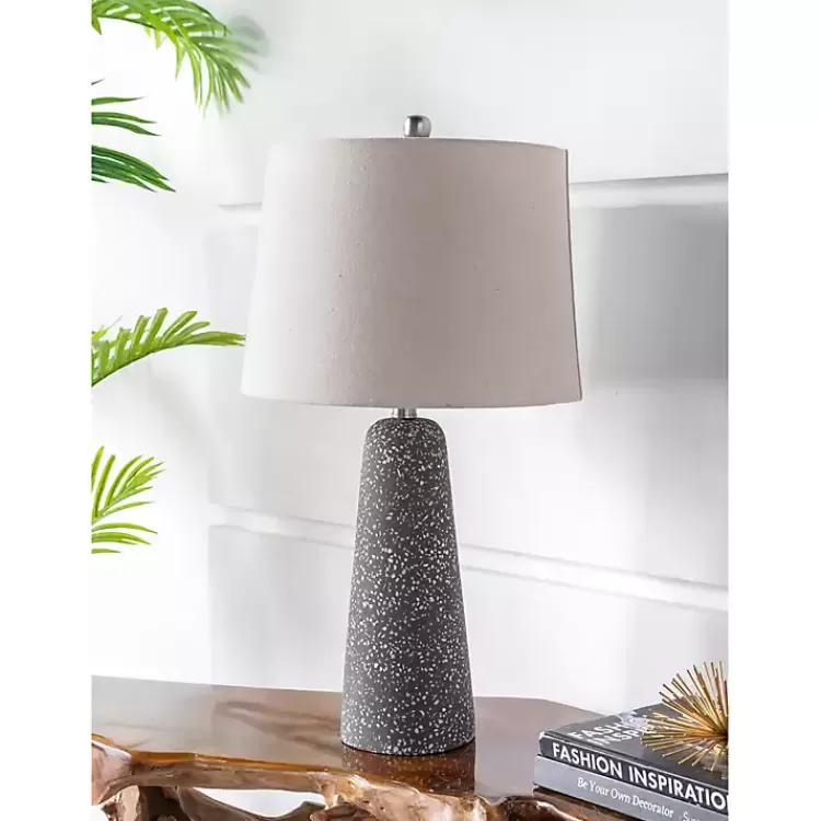 gray_speckled_stone_table_lamp_8.webp Gray Speckled Stone Table Lamp>Kirklands Home Best