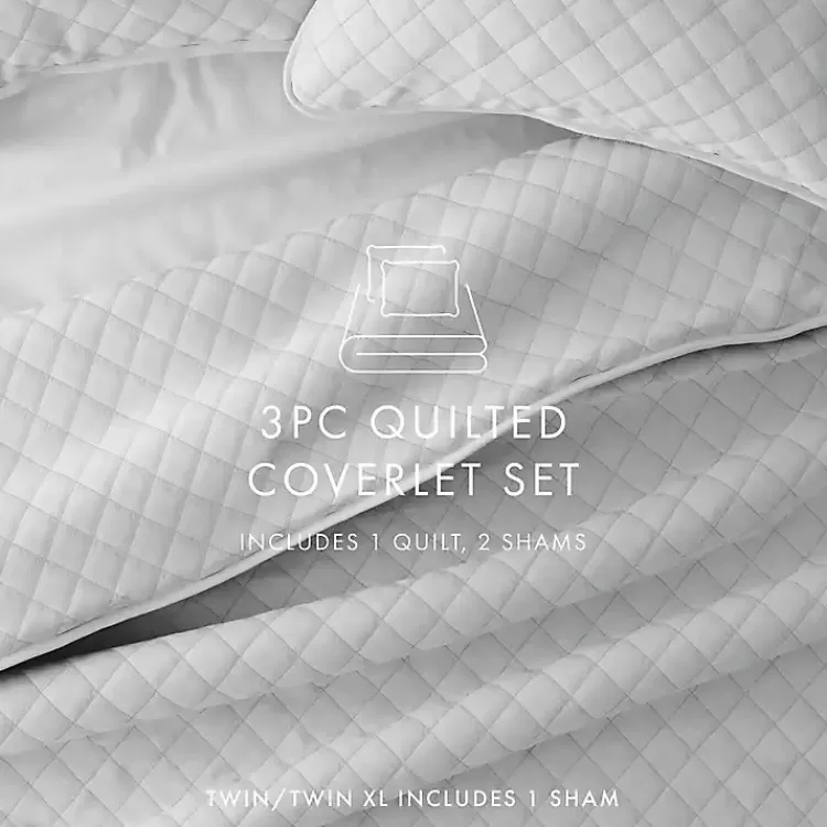 gray_stitched_diamond_pc_twin_quilt_set_7.webp Stitched Diamond 2-pc. Twin Quilt Set>Kirklands Home Discount