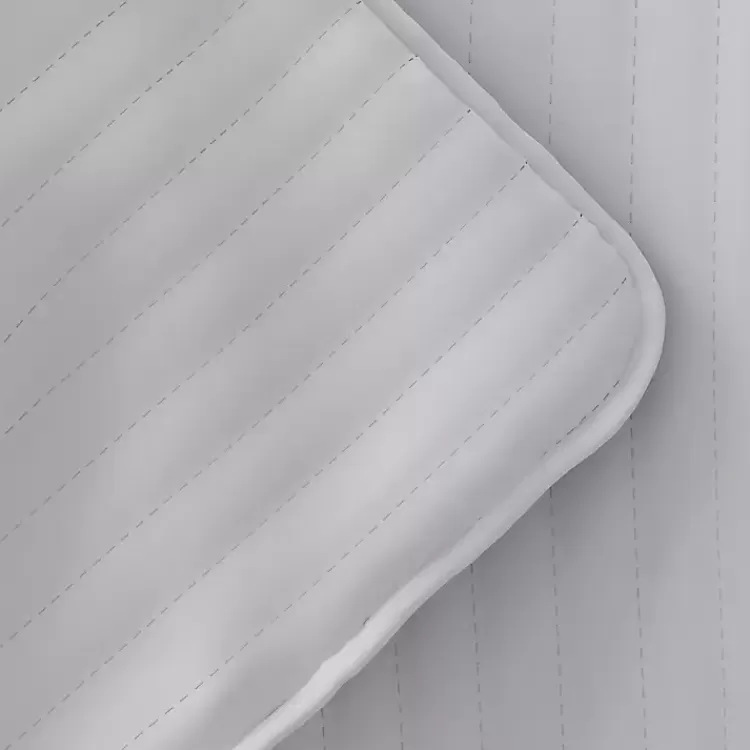 gray_stitched_stripes_pc_queen_quilt_set_4.webp Stitched Stripes 3-pc. Queen Quilt Set>Kirklands Home Best