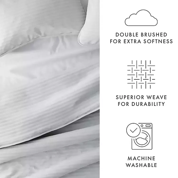 gray_stitched_stripes_pc_queen_quilt_set_5.webp Stitched Stripes 3-pc. Queen Quilt Set>Kirklands Home Best