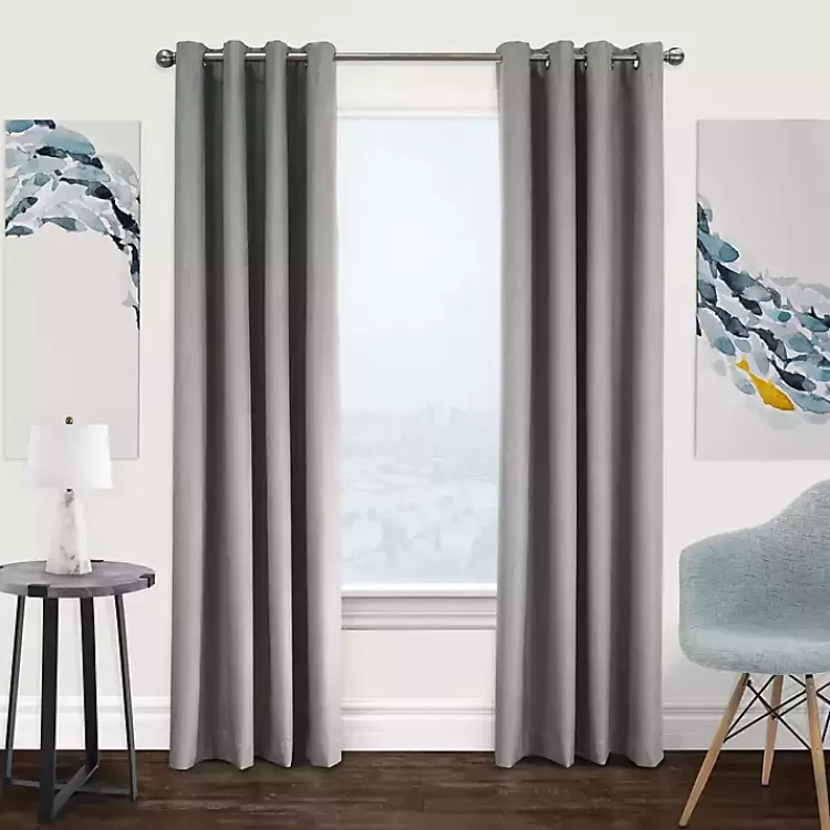Thatched Blackout Curtain Panel, 63 in.>Kirklands Home Shop