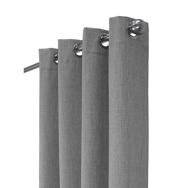 gray_thatched_blackout_curtain_panel__in_3-2.webp Thatched Blackout Curtain Panel, 108 in.>Kirklands Home Fashion