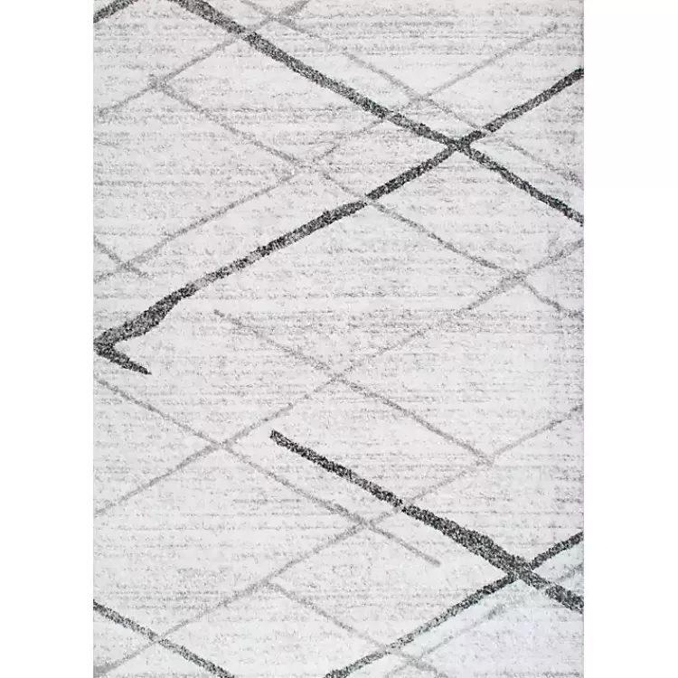 Gray Thigpen Diamond Area Rug, 5x8>Kirklands Home Cheap