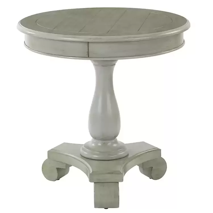 Traditional Round Pedestal Accent Table>Kirklands Home Hot