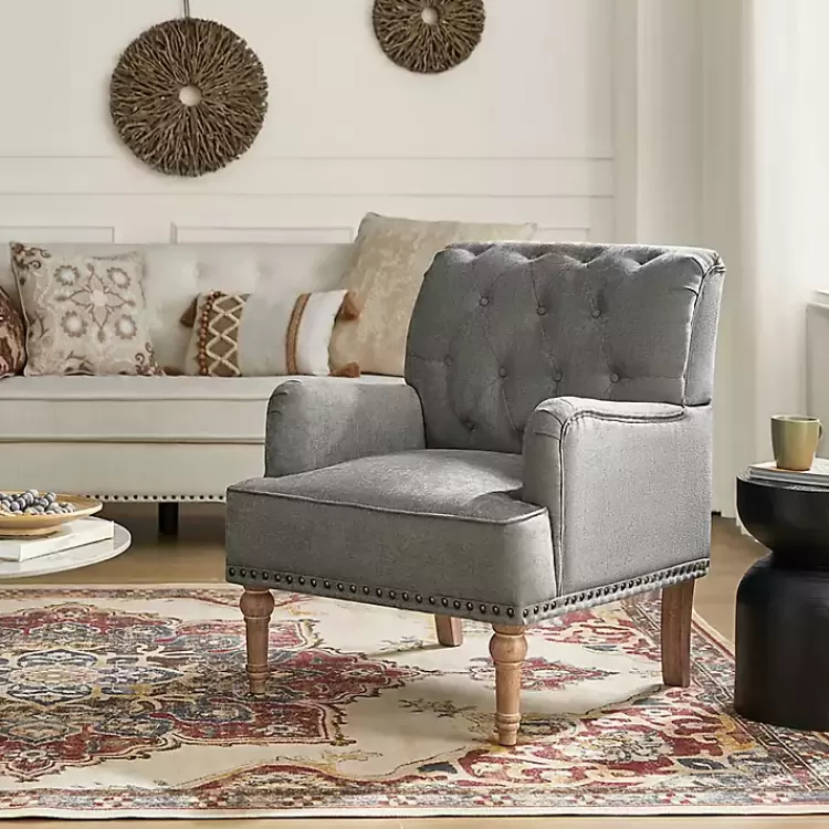 Tufted Britt Accent Chair>Kirklands Home Outlet
