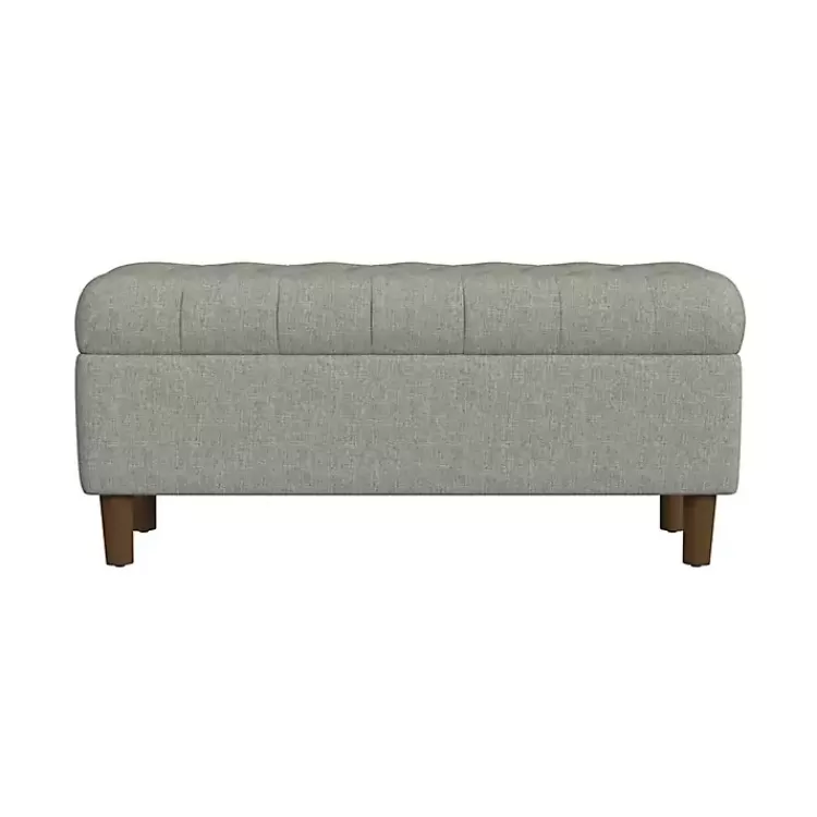Tufted Upholstered Storage Bench>Kirklands Home Best