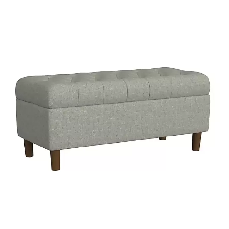 Tufted Upholstered Storage Bench>Kirklands Home Best