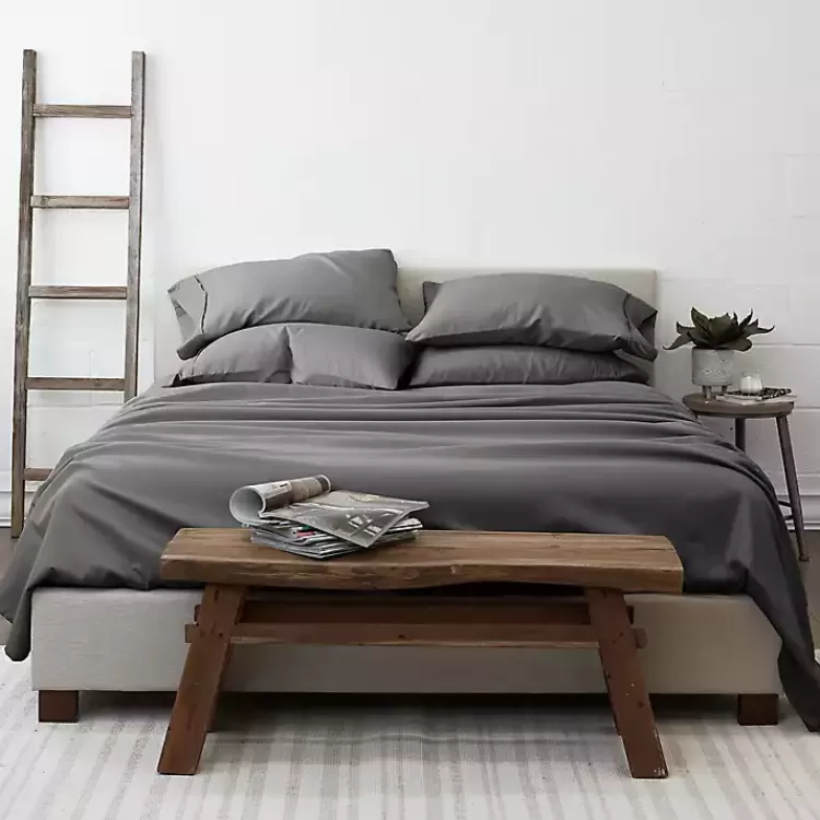 gray_ultra_soft_pc_twin_xl_sheet_set_3.webp Ultra Soft 4-pc. Twin XL Sheet Set>Kirklands Home Best Sale
