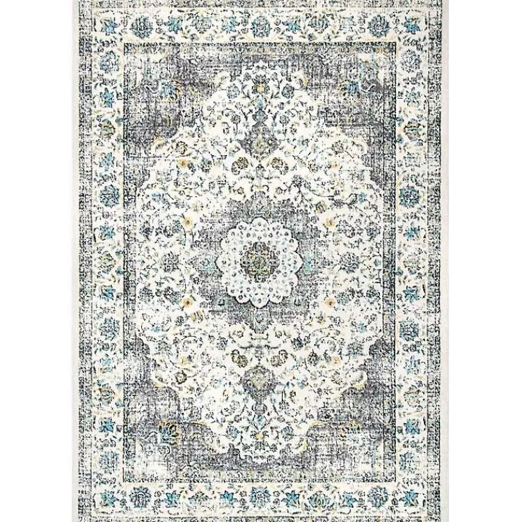 Gray Verona Medallion Area Rug, 5x7>Kirklands Home Flash Sale