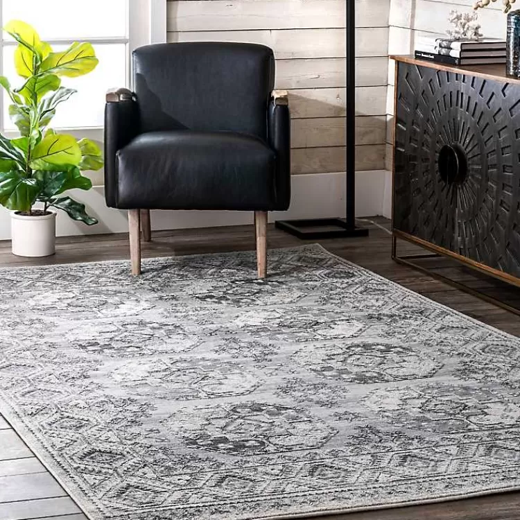 Vintage Circular Patterns Area Rug, 5x7>Kirklands Home Best Sale