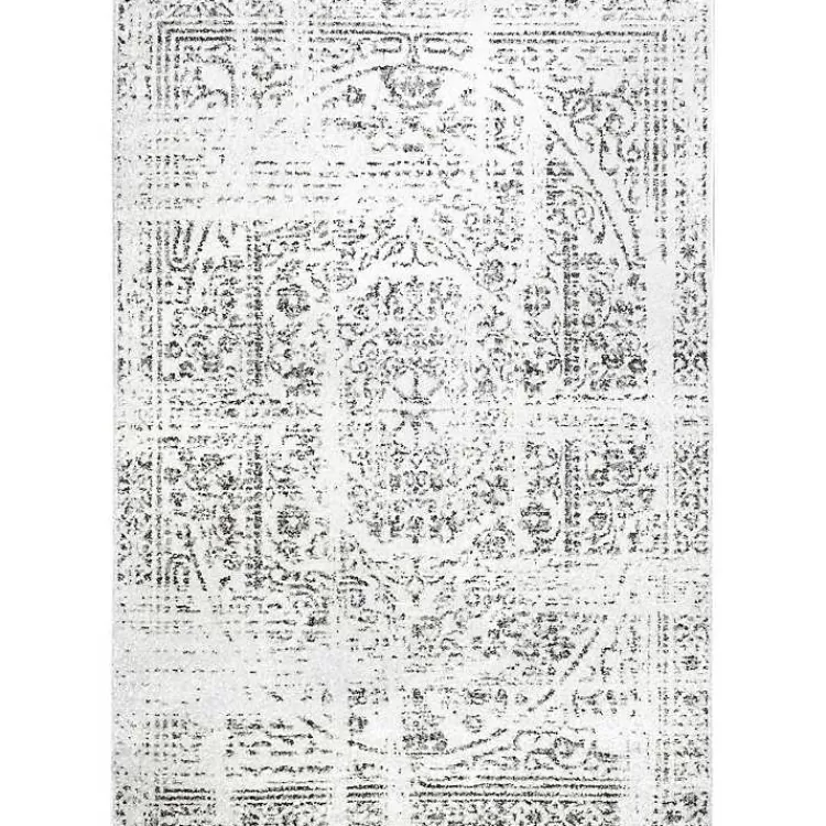Gray Vintage Distressed Area Rug, 8x12>Kirklands Home Flash Sale