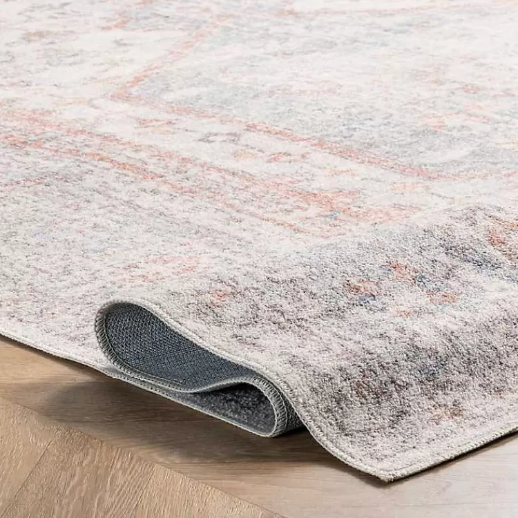 Vintage Floral Washable Area Rug, 8x10>Kirklands Home Online