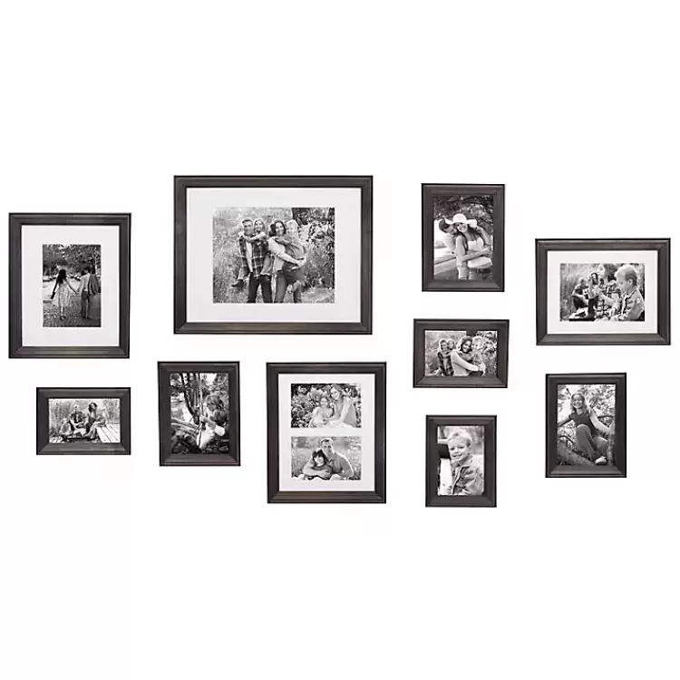 Wood 10-pc. Gallery Wall Picture Frame Set>Kirklands Home Best