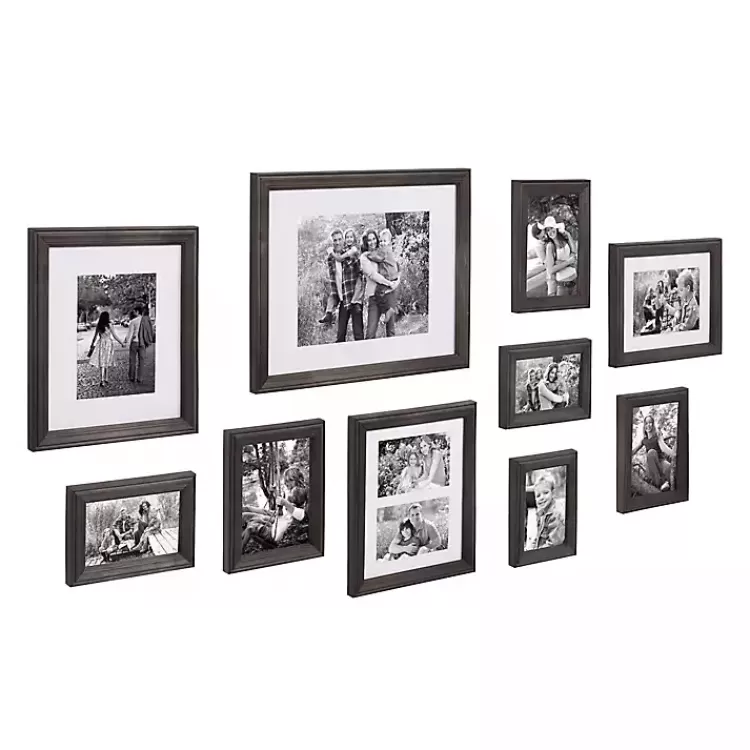 Wood 10-pc. Gallery Wall Picture Frame Set>Kirklands Home Best
