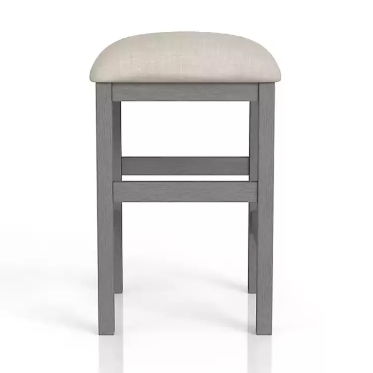 gray_wood_upholstered_seat_pc_counter_stool_set_2.webp Wood Upholstered Seat 2-pc. Counter Stool Set>Kirklands Home Clearance