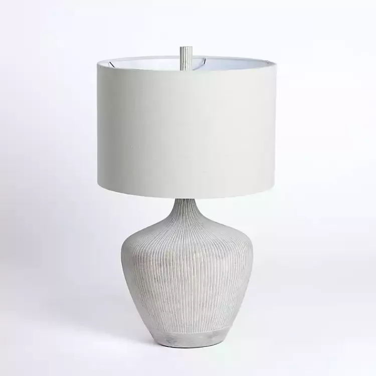 wash Ribbed Urn Table Lamp>Kirklands Home Sale