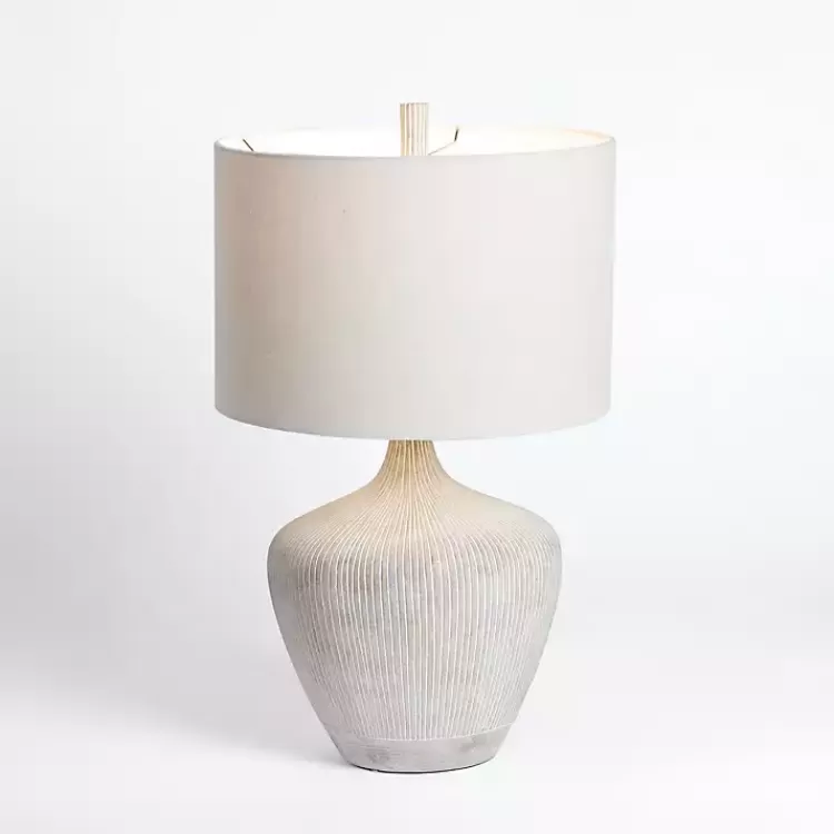 wash Ribbed Urn Table Lamp>Kirklands Home Sale