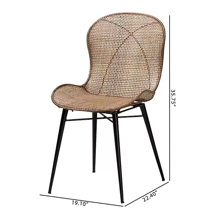 graywashed_rattan_dining_chairs_set_of__8.webp Graywashed Rattan Dining Chairs, Set of 2>Kirklands Home Flash Sale