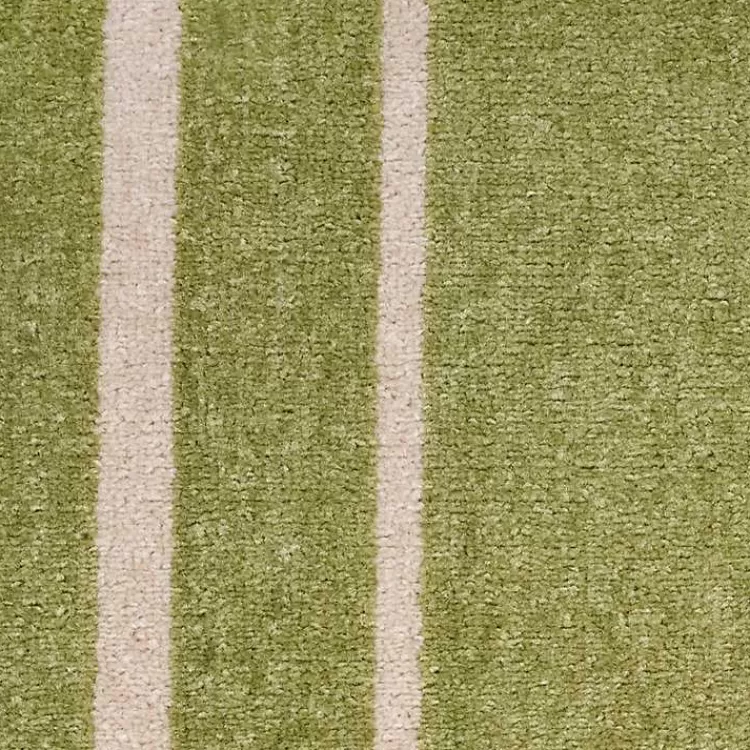 Green Bordered Indoor/Outdoor Area Rug, 5x7>Kirklands Home Online