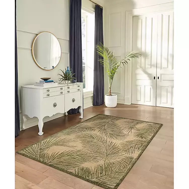 Cabo Palm Indoor Outdoor Area Rug, 8x10>Kirklands Home Hot