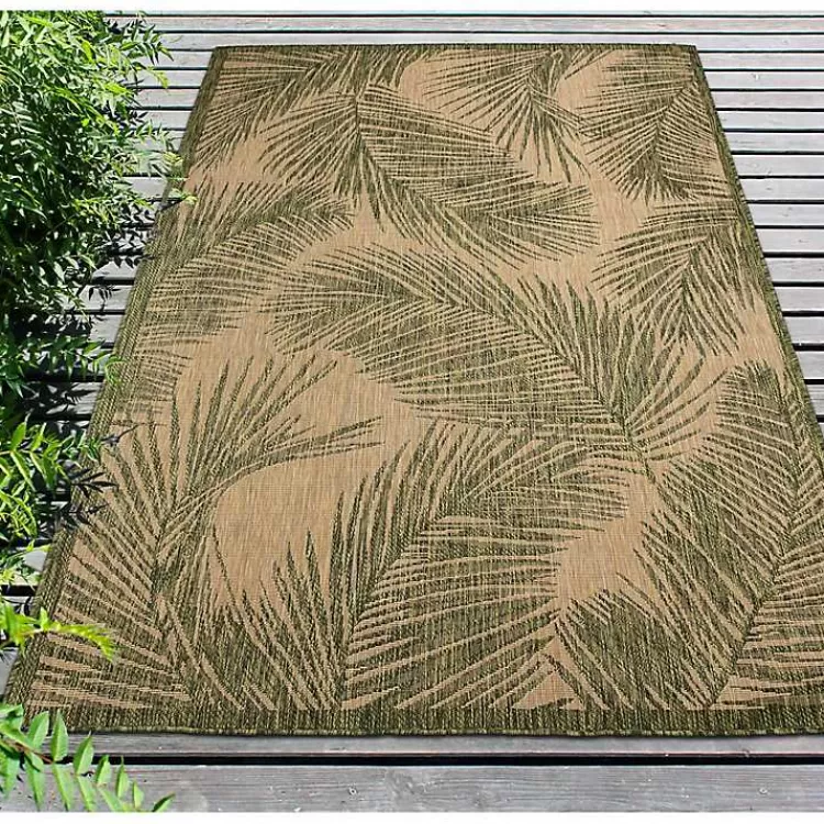 Cabo Palm Indoor Outdoor Area Rug, 8x10>Kirklands Home Hot